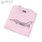 F-16C Falcon T-Shirt - Pilot gifts - WWII warbird t-shirt