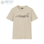 F-16C Falcon T-Shirt - Pilot gifts - WWII warbird t-shirt