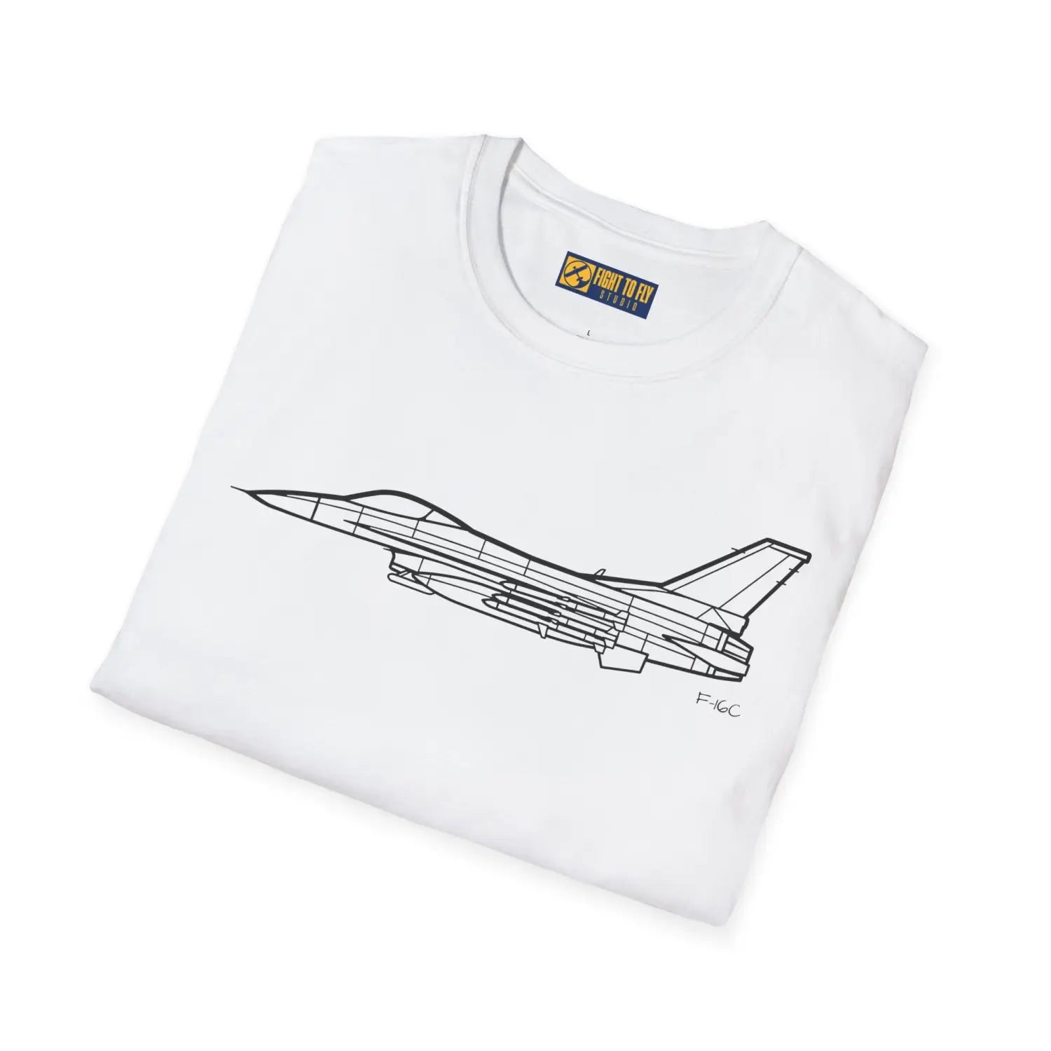 F-16C Falcon T-Shirt - Pilot gifts - WWII warbird t-shirt