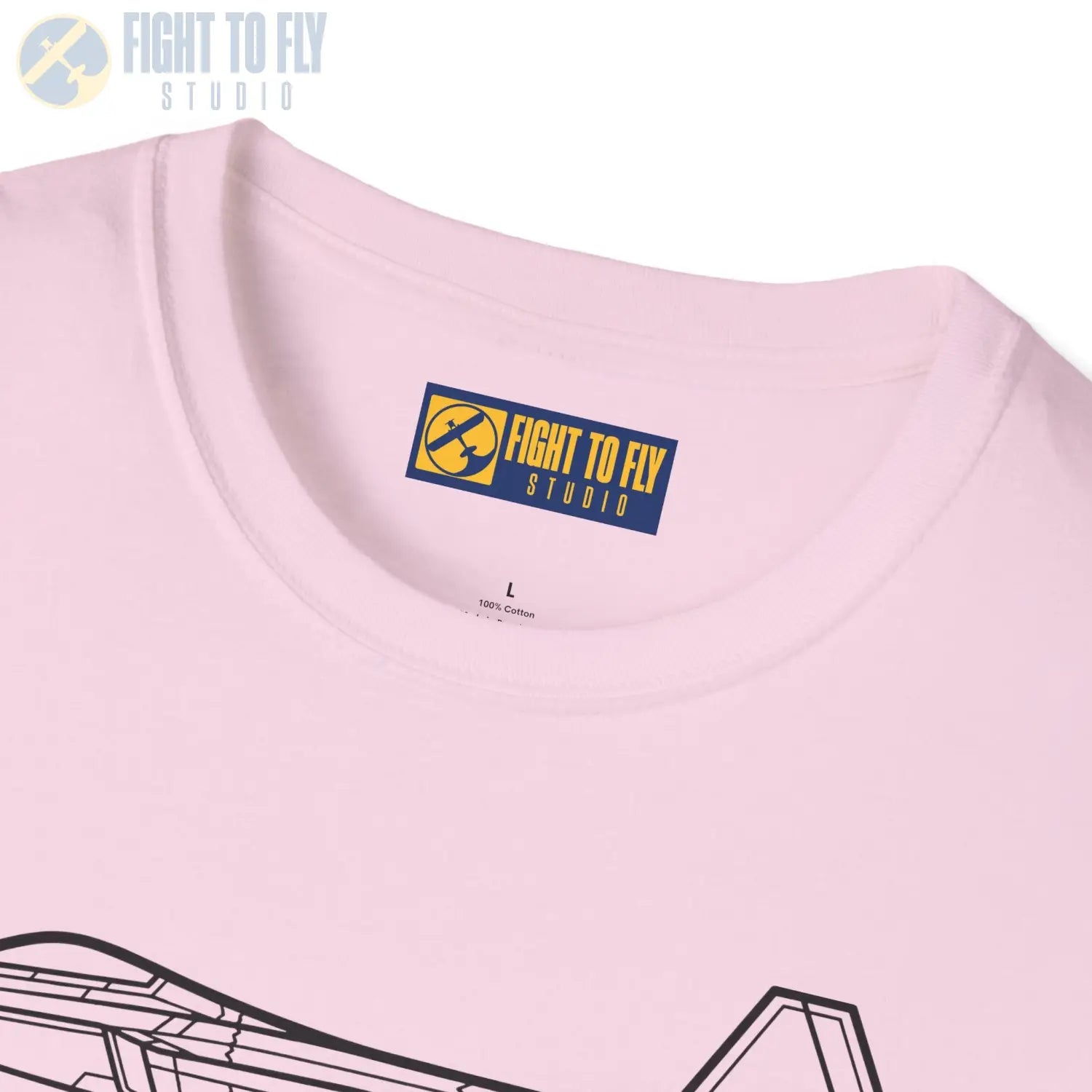 F-22 Raptor Side View T-Shirt - Pilot gifts - WWII warbird t-shirt