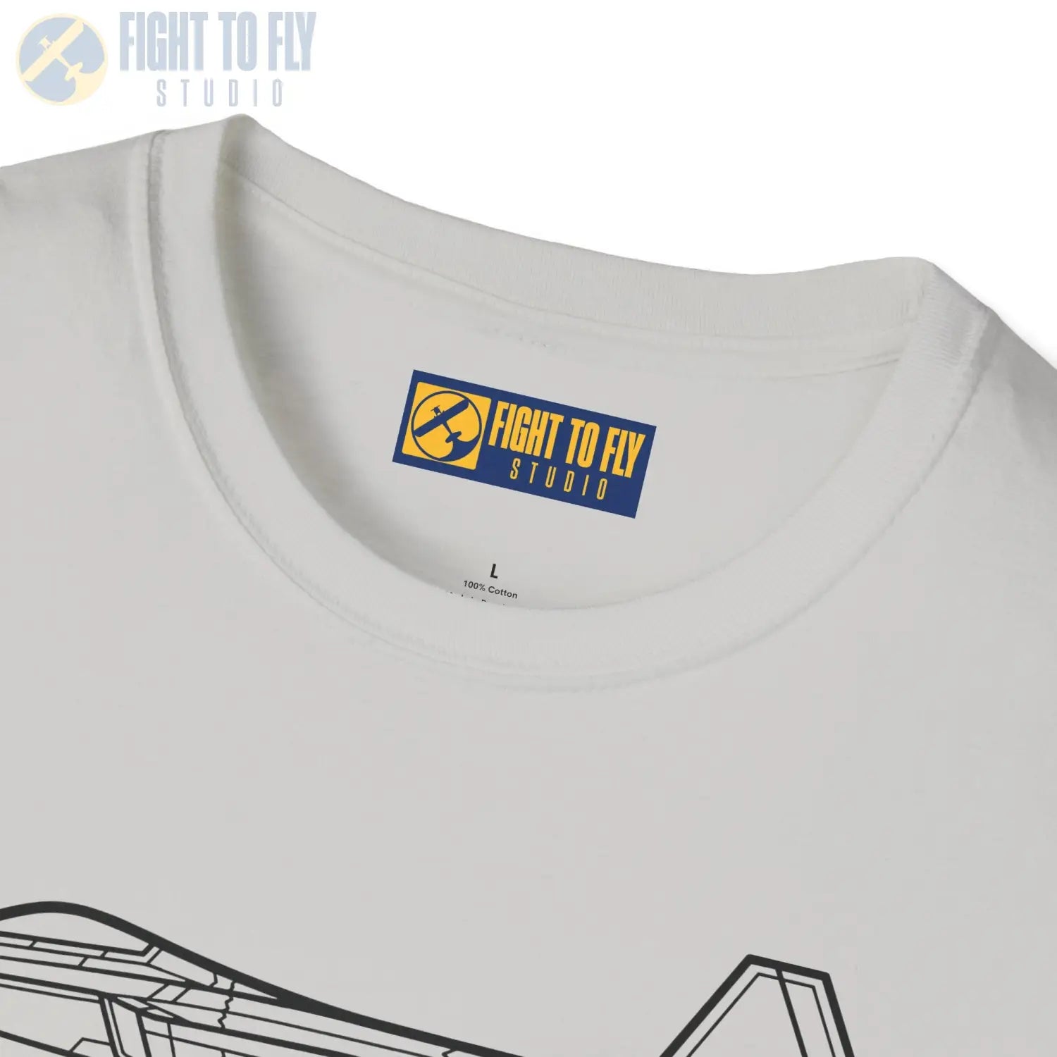F-22 Raptor Side View T-Shirt - Pilot gifts - WWII warbird t-shirt