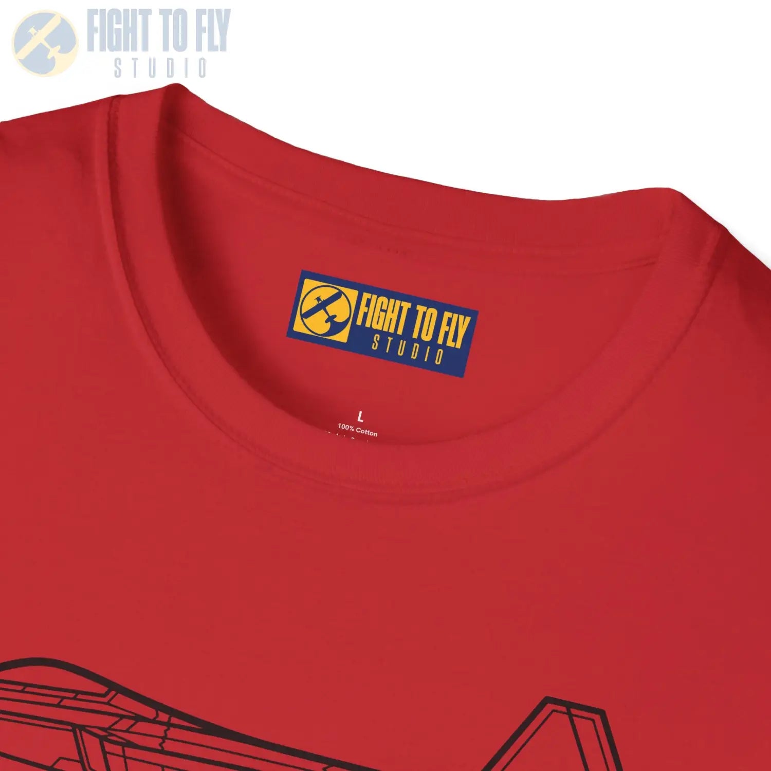 F-22 Raptor Side View T-Shirt - Pilot gifts - WWII warbird t-shirt