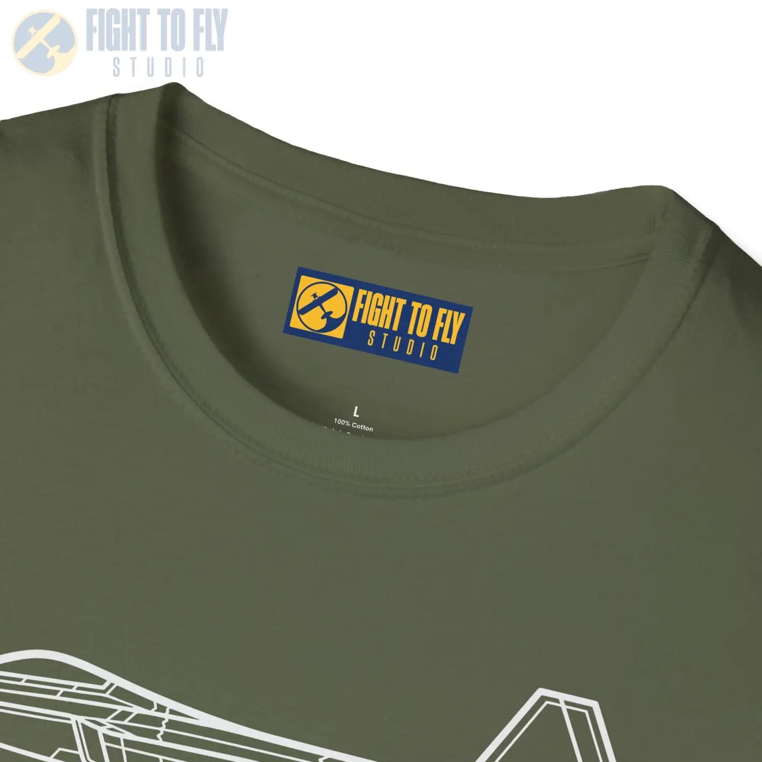 F-22 Raptor Side View T-Shirt - Pilot gifts - WWII warbird t-shirt