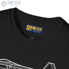 F-22 Raptor Side View T-Shirt - Pilot gifts - WWII warbird t-shirt