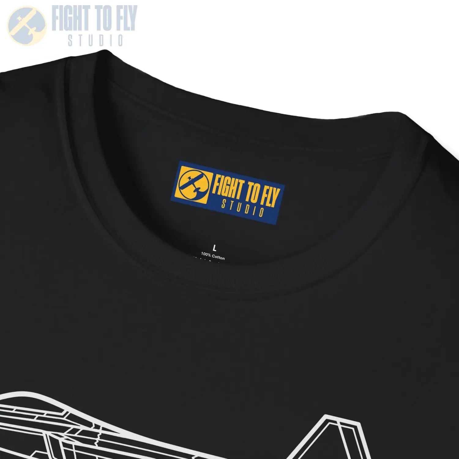 F-22 Raptor Side View T-Shirt - Pilot gifts - WWII warbird t-shirt