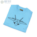 F-22 Raptor T-Shirt - Pilot gifts - WWII warbird t-shirt