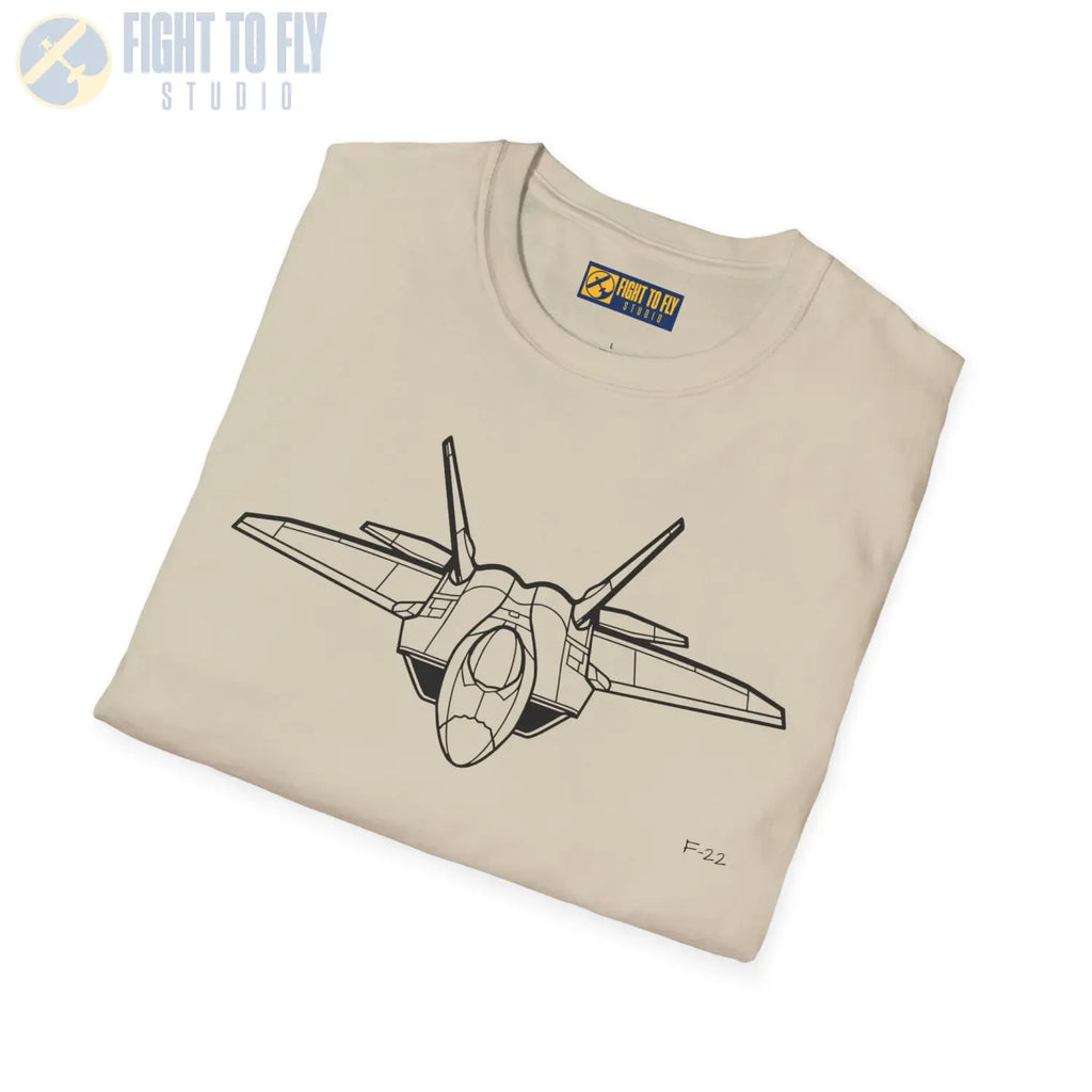 F-22 Raptor T-Shirt - Pilot gifts - WWII warbird t-shirt