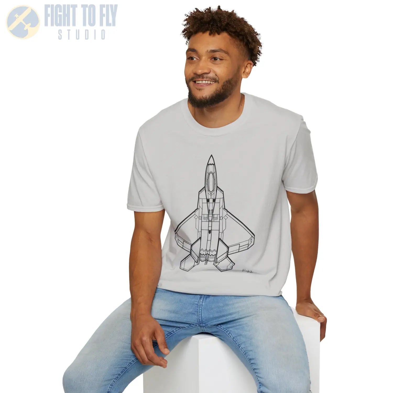 F 22 Raptor Top View T Shirt Pilot gifts WWII warbird t shirt