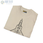F-22 Raptor Top View T-Shirt - Pilot gifts - WWII warbird t-shirt