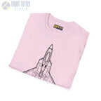 F-22 Raptor Top View T-Shirt - Pilot gifts - WWII warbird t-shirt