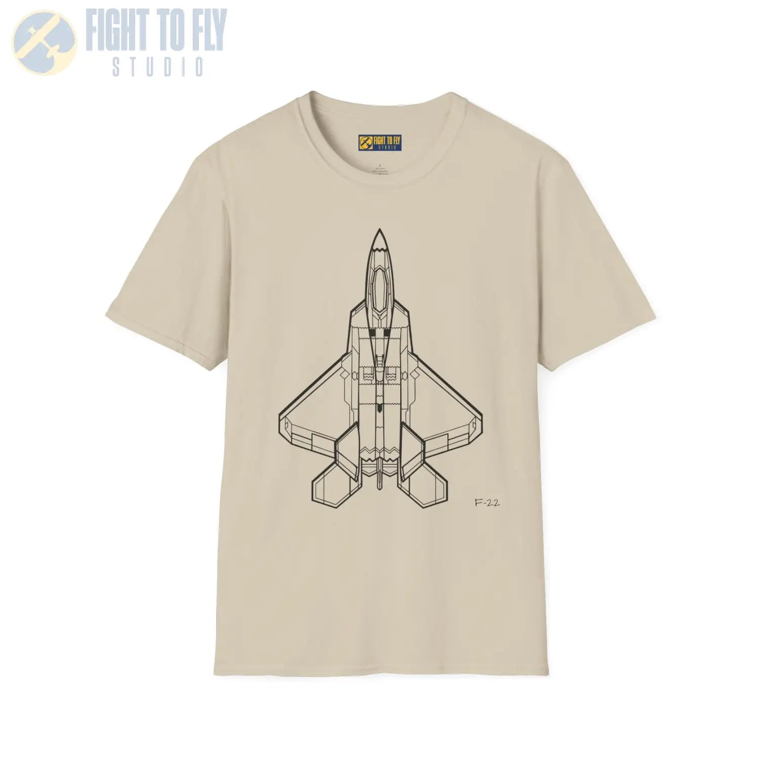 F 22 Raptor Top View T Shirt Pilot gifts WWII warbird t shirt
