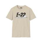F-22 Raptor Side Profile T-Shirt - Pilot gifts - WWII warbird t-shirt