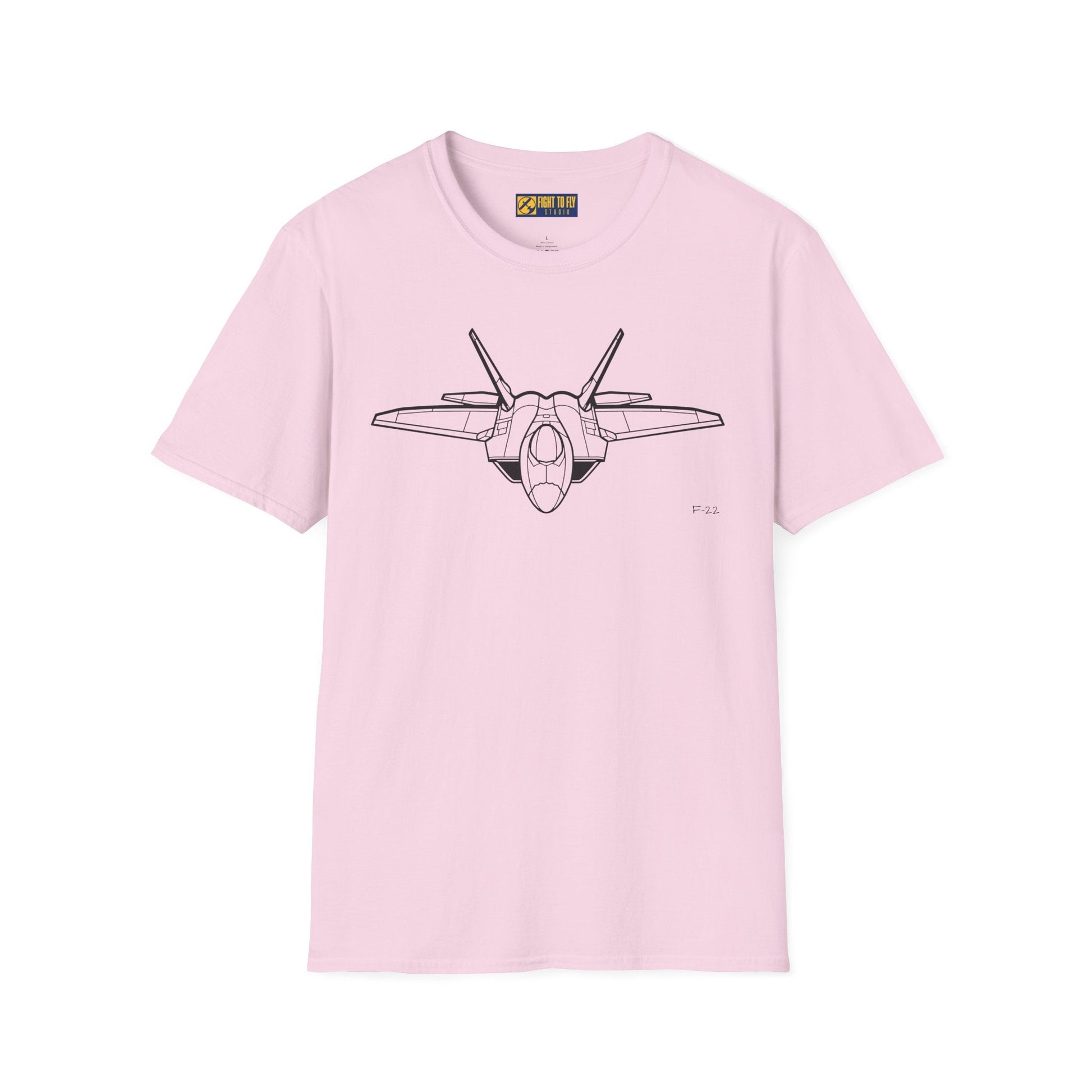 F-22 T-Shirt – Stealth Air Superiority Jet Aviation Tee - Pilot gifts - WWII warbird t-shirt