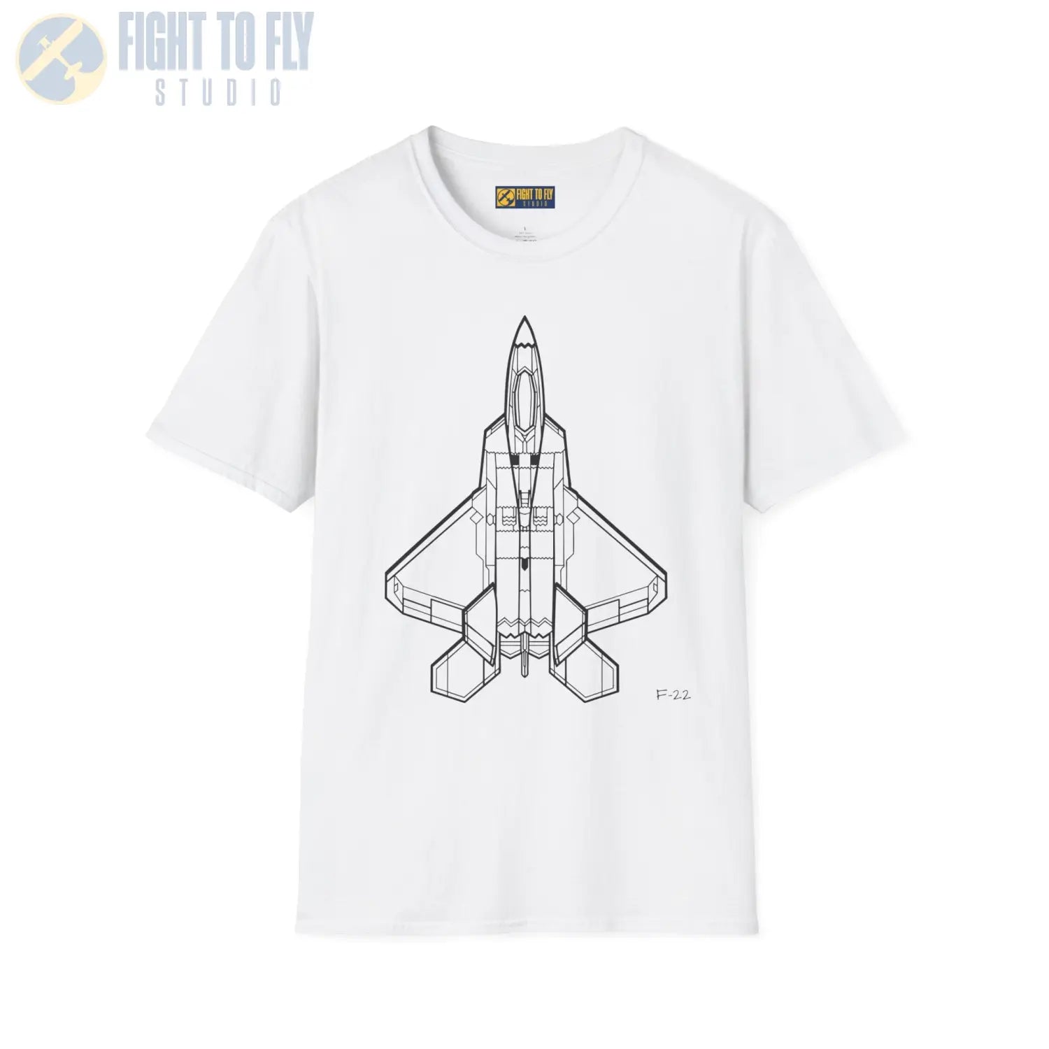 F 22 Raptor Top View T Shirt Pilot gifts WWII warbird t shirt
