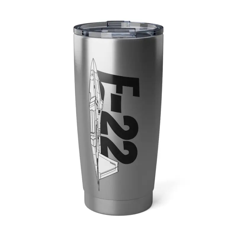 F-22 Tumbler – Stealth Air Superiority Fighter Design - Mug - Pilot gifts - WWII warbird t-shirt