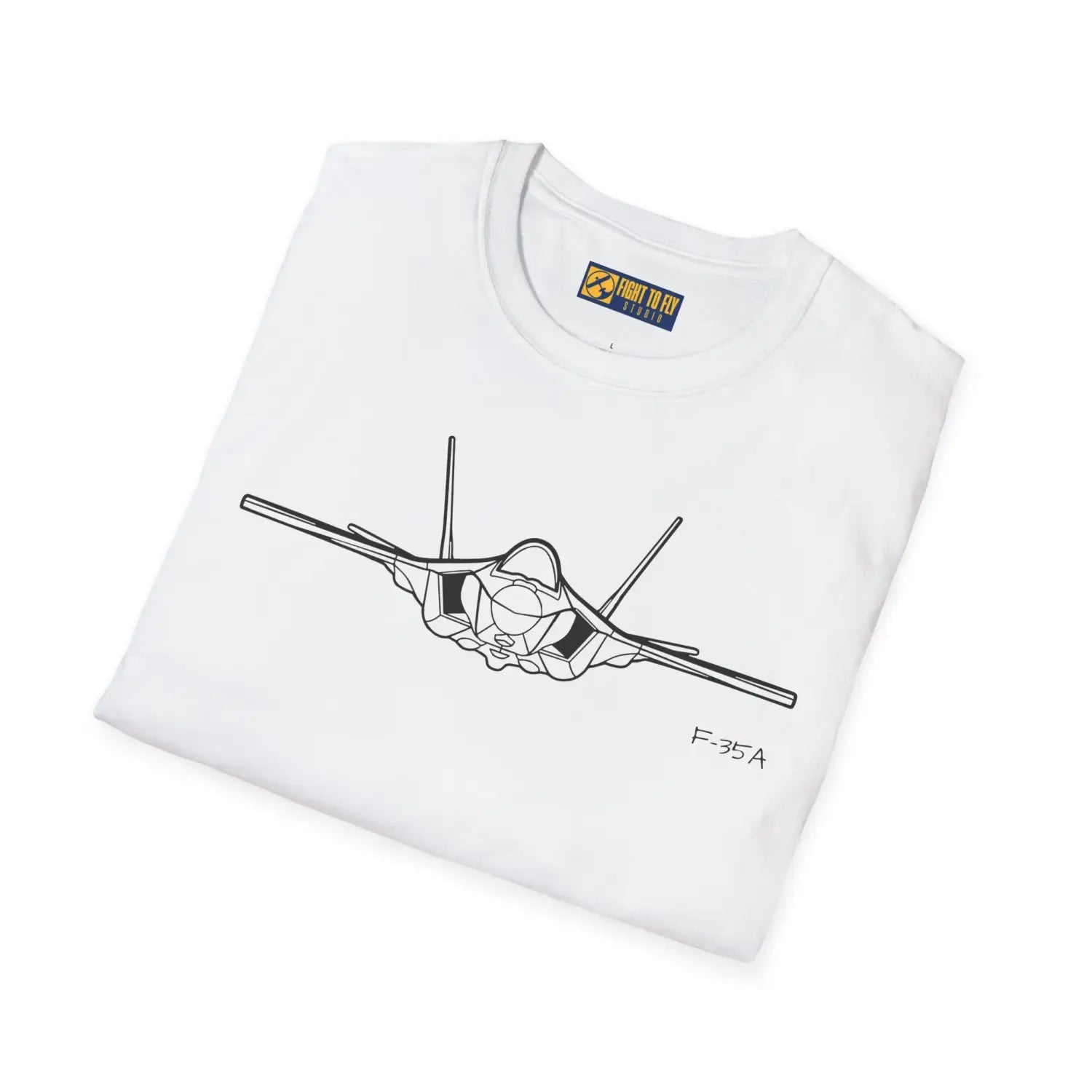 F 35 Lightning Front View T Shirt Pilot gifts WWII warbird t shirt