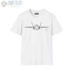 F-35 Lightning Front View T-Shirt - Pilot gifts - WWII warbird t-shirt