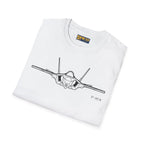 F-35 Lightning Front View T-Shirt - Pilot gifts - WWII warbird t-shirt