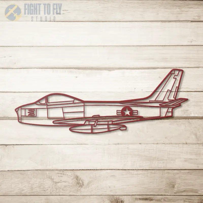 F-35 USHF Die cut Metal Wall Art - Sign - Pilot gifts - WWII warbird t-shirt