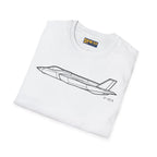 F-35A Lightning II Side View T-Shirt - Pilot gifts - WWII warbird t-shirt