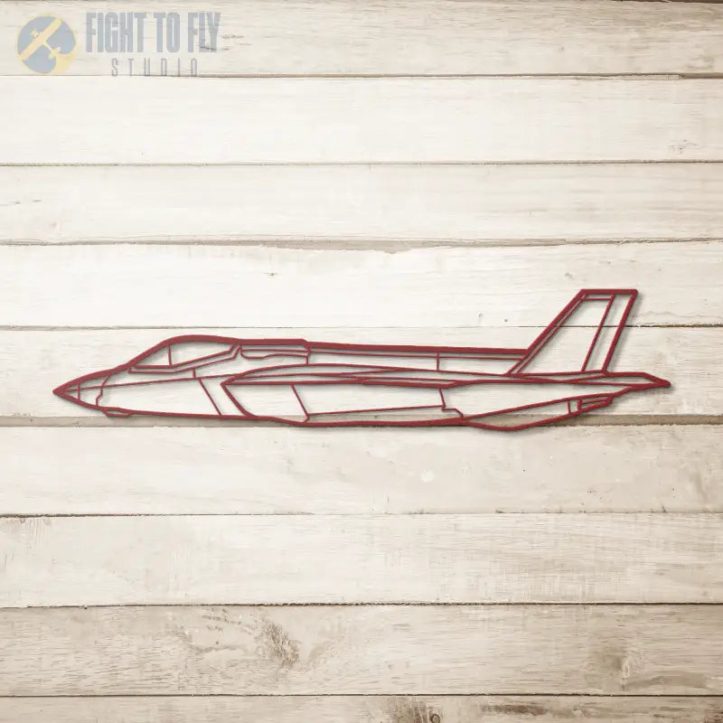 F-35A Side Die Cut Metal Wall Art - Sign - Pilot gifts - WWII warbird t-shirt
