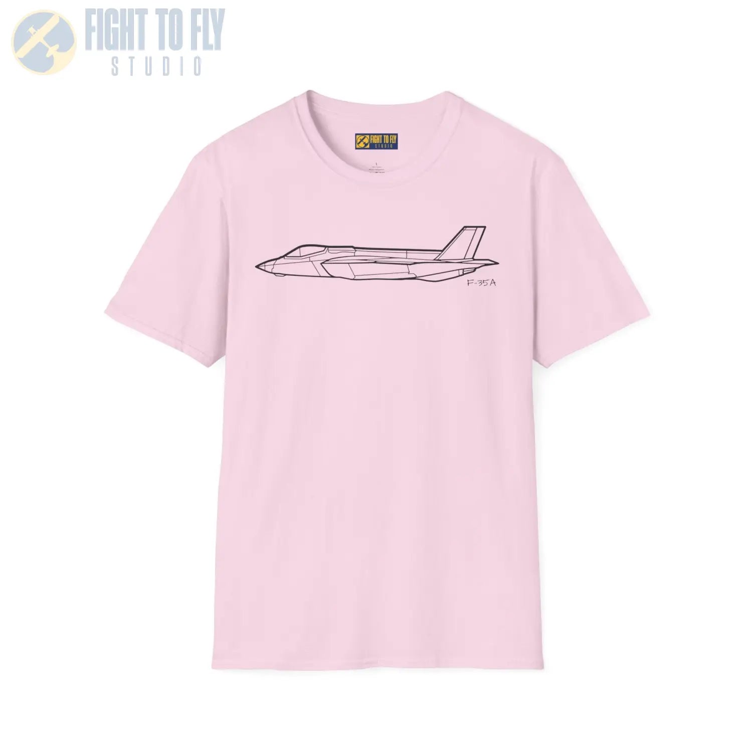 F 35A Lightning II Side View T Shirt Pilot gifts WWII warbird t shirt
