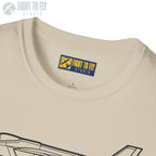 F-35C Lightning II Side View T-Shirt - Pilot gifts - WWII warbird t-shirt