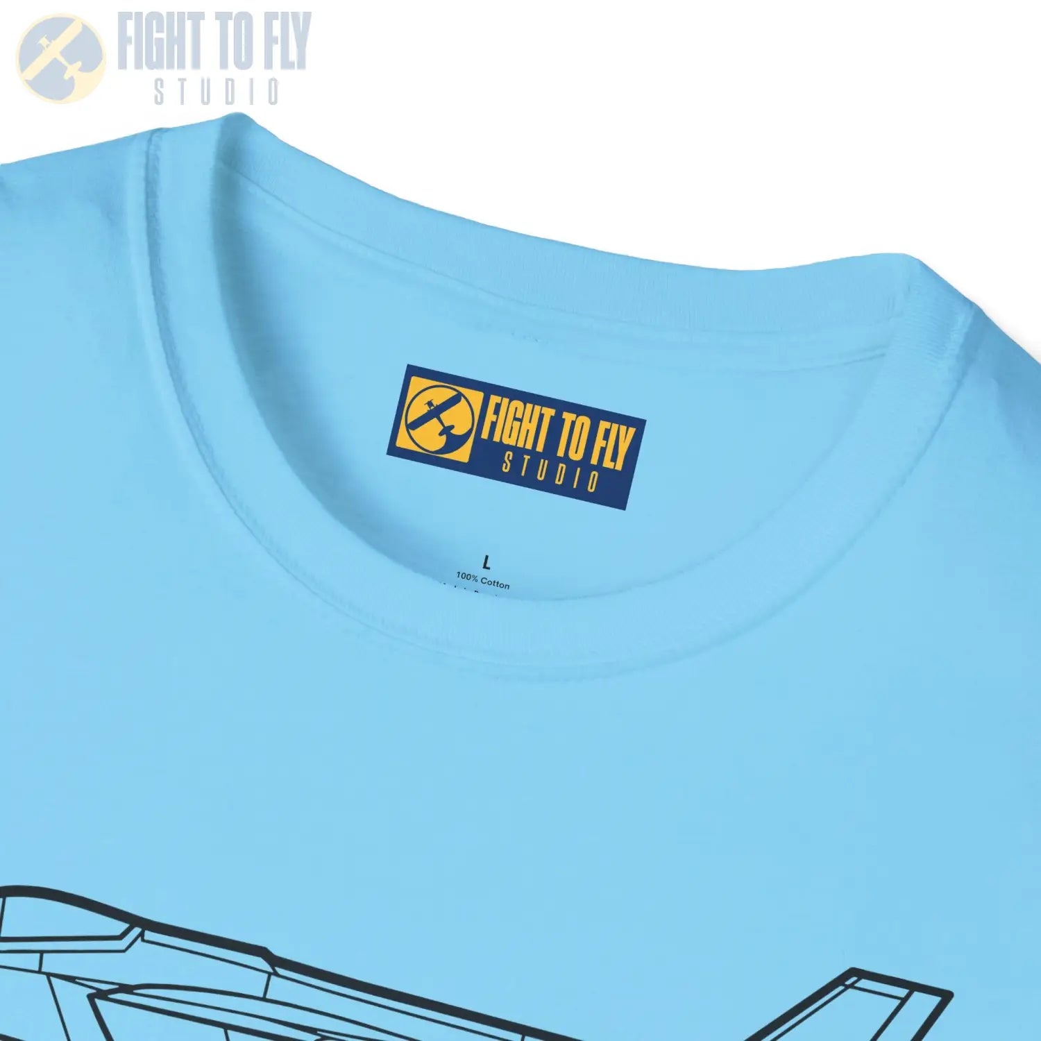 F 35C Lightning II Side View T Shirt Pilot gifts WWII warbird t shirt