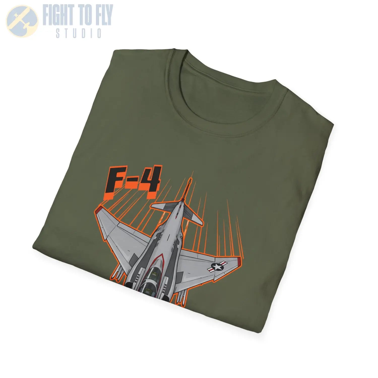 F-4 Phantom Comic Style T-Shirt - Pilot gifts - WWII warbird t-shirt