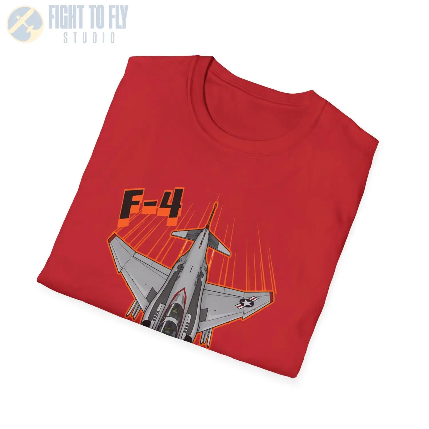F-4 Phantom Comic Style T-Shirt - Pilot gifts - WWII warbird t-shirt