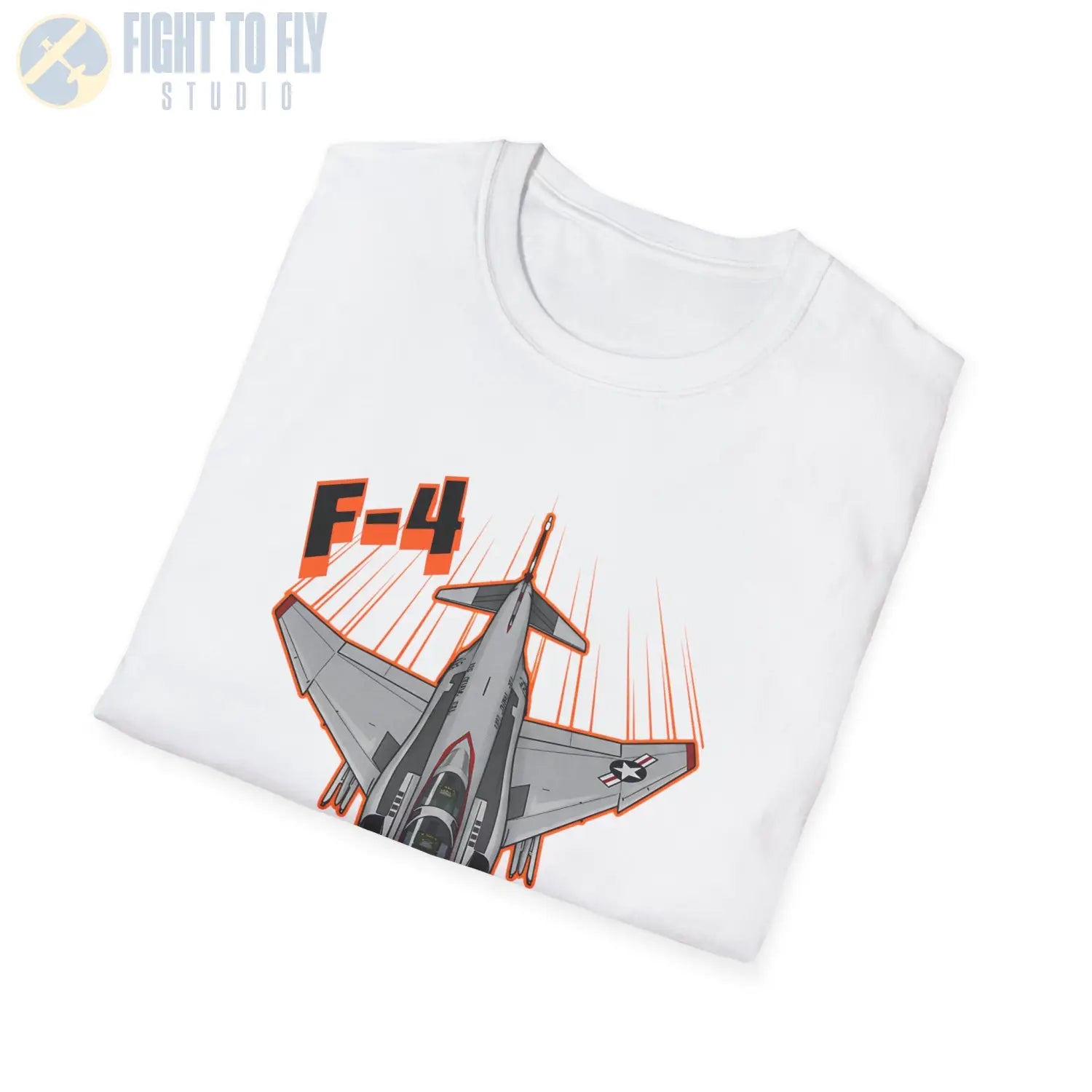 F-4 Phantom Comic Style T-Shirt - Pilot gifts - WWII warbird t-shirt