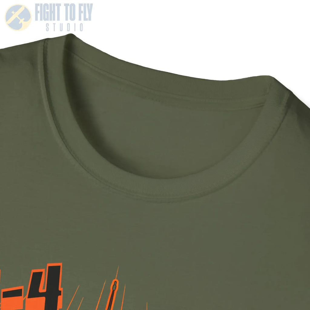 F-4 Phantom Comic Style T-Shirt - Pilot gifts - WWII warbird t-shirt