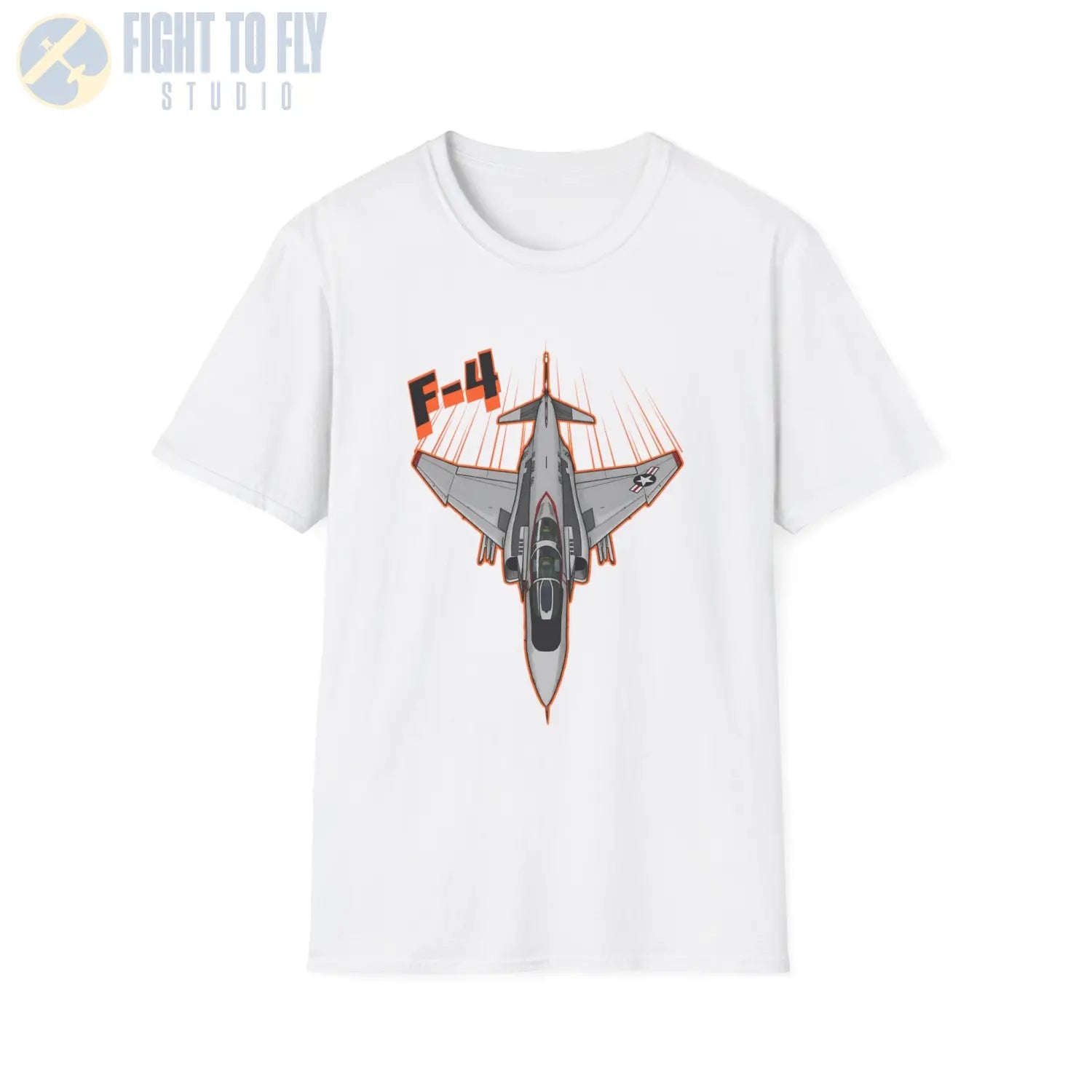 F-4 Phantom Comic Style T-Shirt - Pilot gifts - WWII warbird t-shirt
