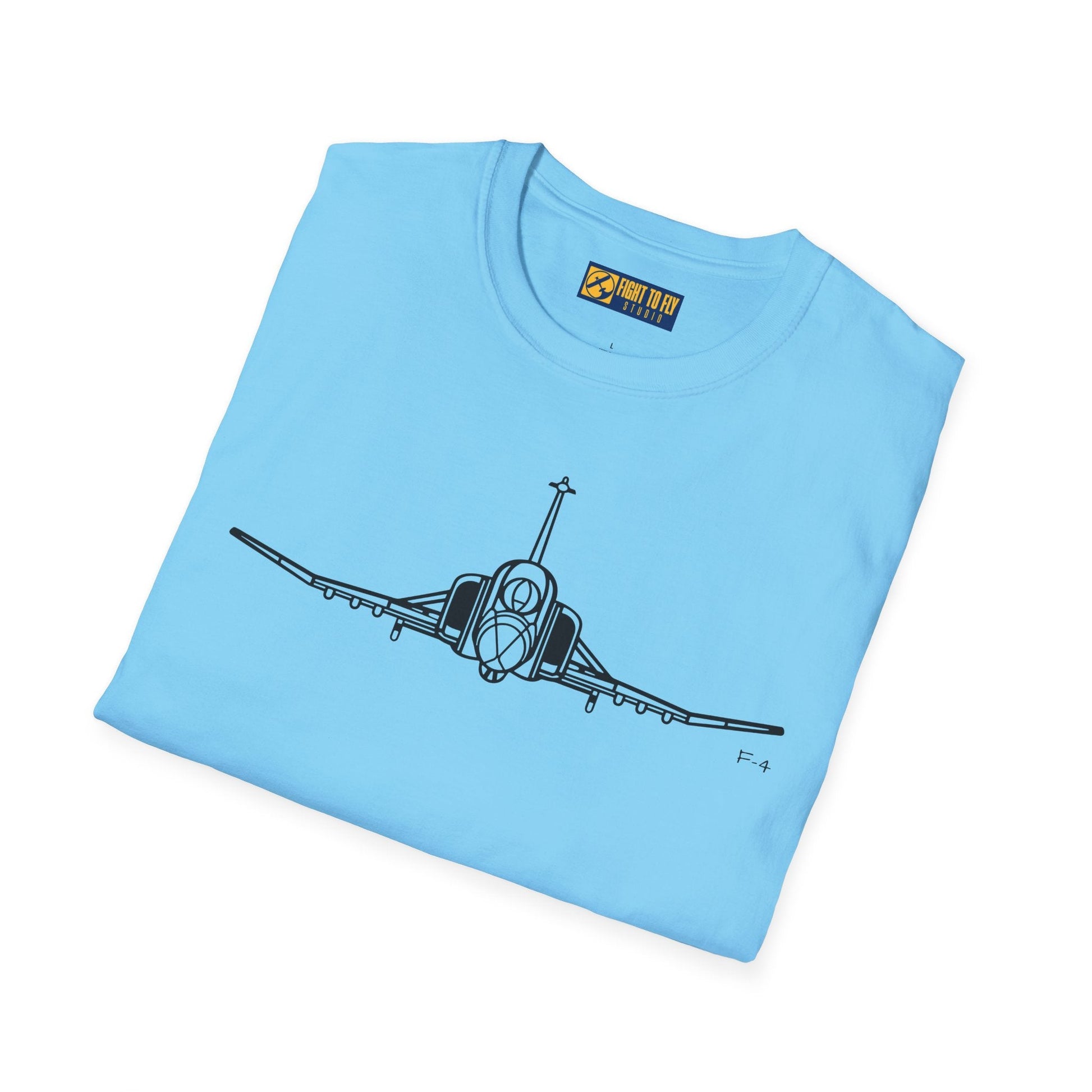 F-4 Phantom Front View T-Shirt – II Head-On Fighter Jet Tee - Pilot gifts - WWII warbird t-shirt