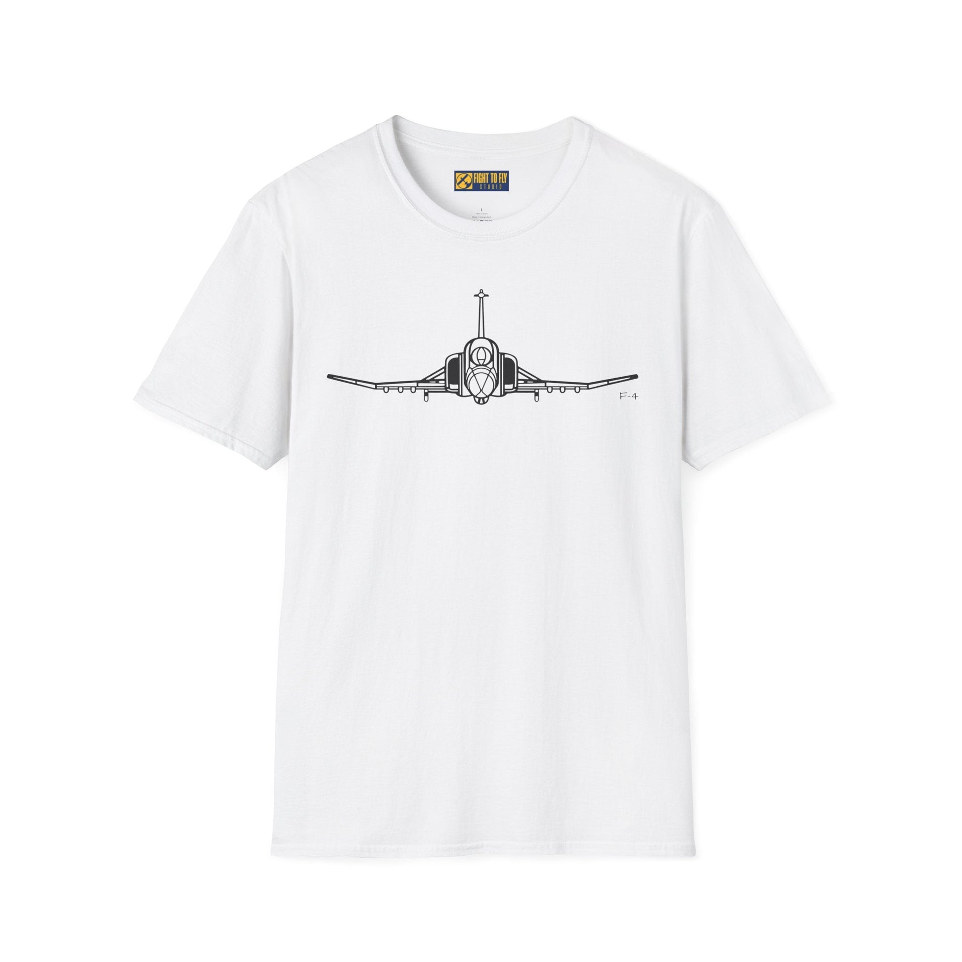 F-4 Phantom Front View T-Shirt – II Head-On Fighter Jet Tee - Pilot gifts - WWII warbird t-shirt