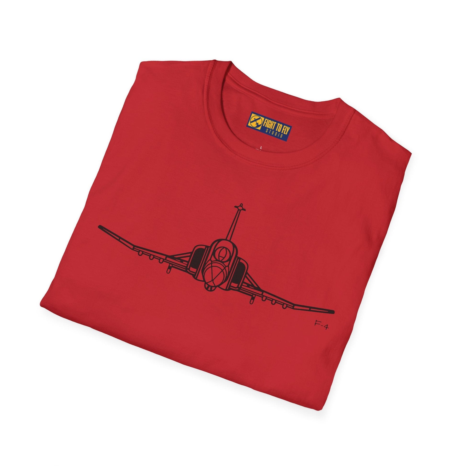 F-4 Phantom Front View T-Shirt – II Head-On Fighter Jet Tee - Pilot gifts - WWII warbird t-shirt