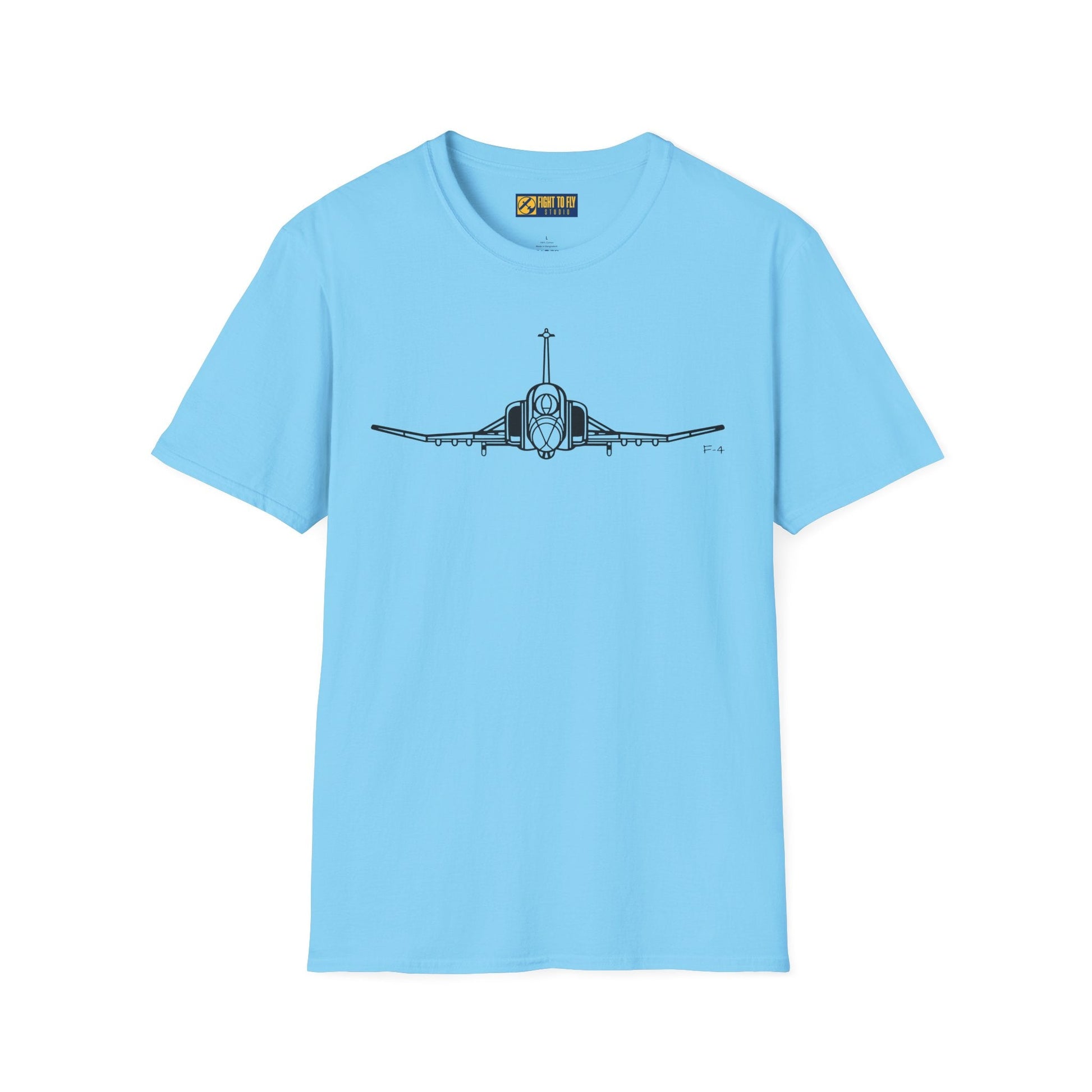 F-4 Phantom Front View T-Shirt – II Head-On Fighter Jet Tee - Pilot gifts - WWII warbird t-shirt
