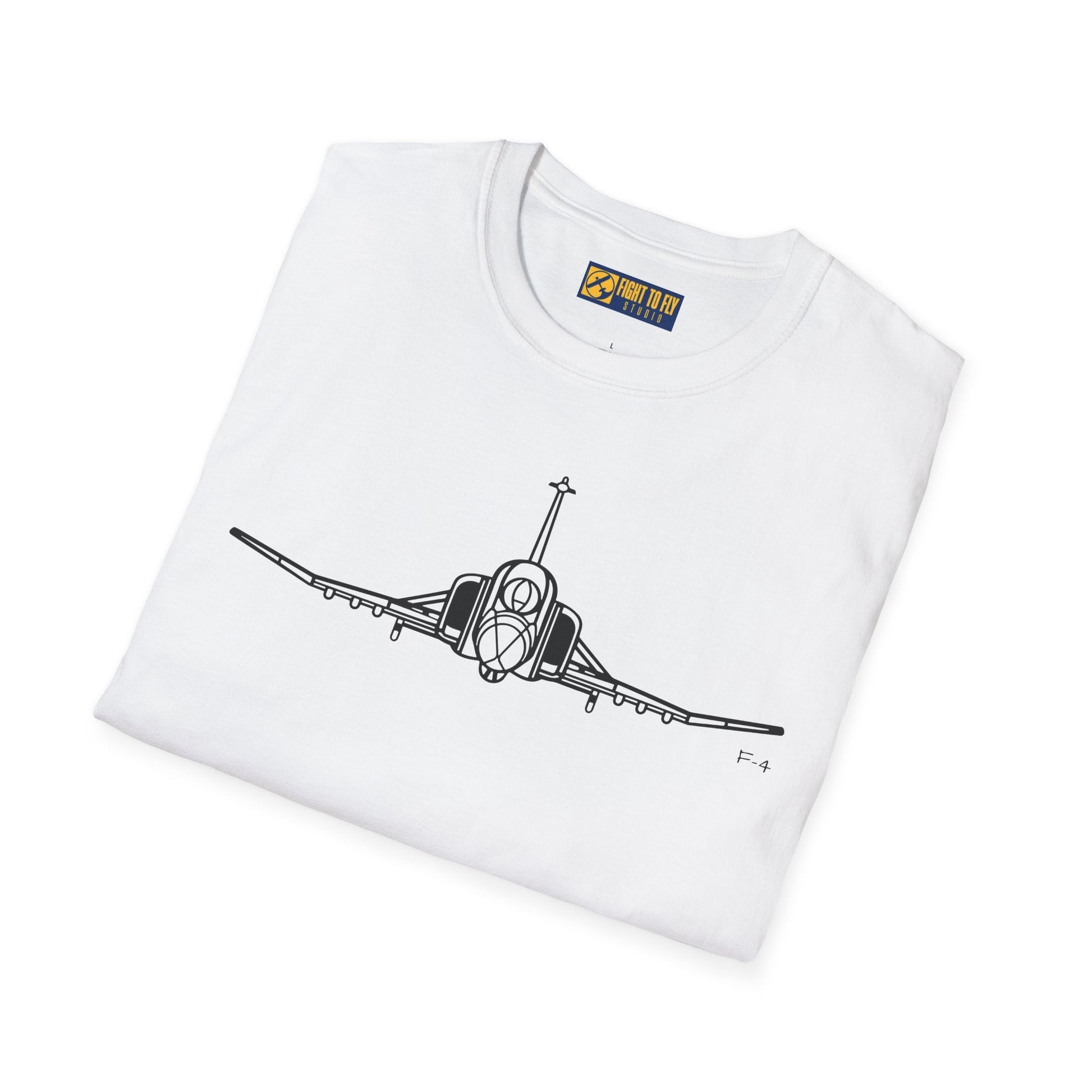 F-4 Phantom Front View T-Shirt – II Head-On Fighter Jet Tee - Pilot gifts - WWII warbird t-shirt