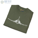 F-4 Phantom Front View T-Shirt - Pilot gifts - WWII warbird t-shirt