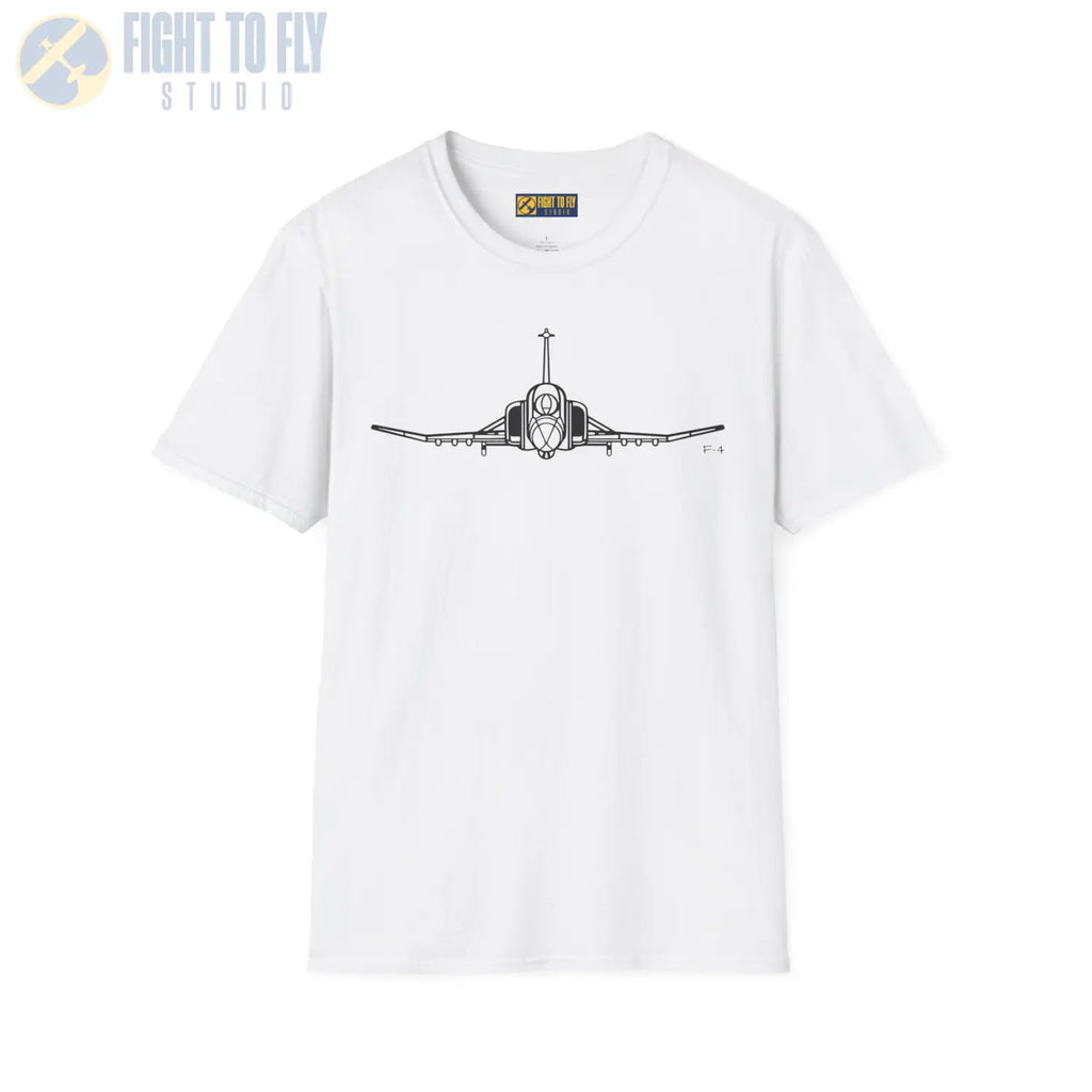 F-4 Phantom Front View T-Shirt - Pilot gifts - WWII warbird t-shirt