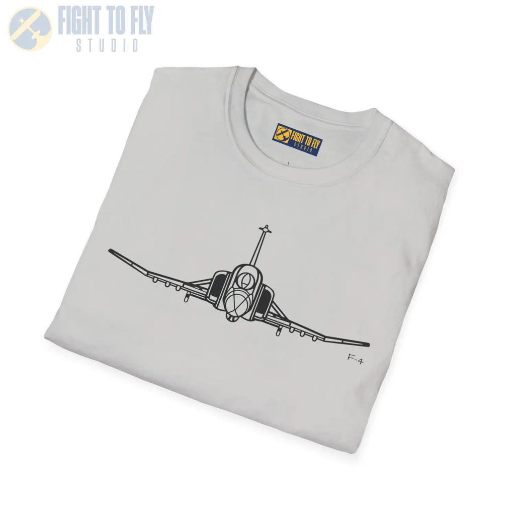 F-4 Phantom Front View T-Shirt - Pilot gifts - WWII warbird t-shirt