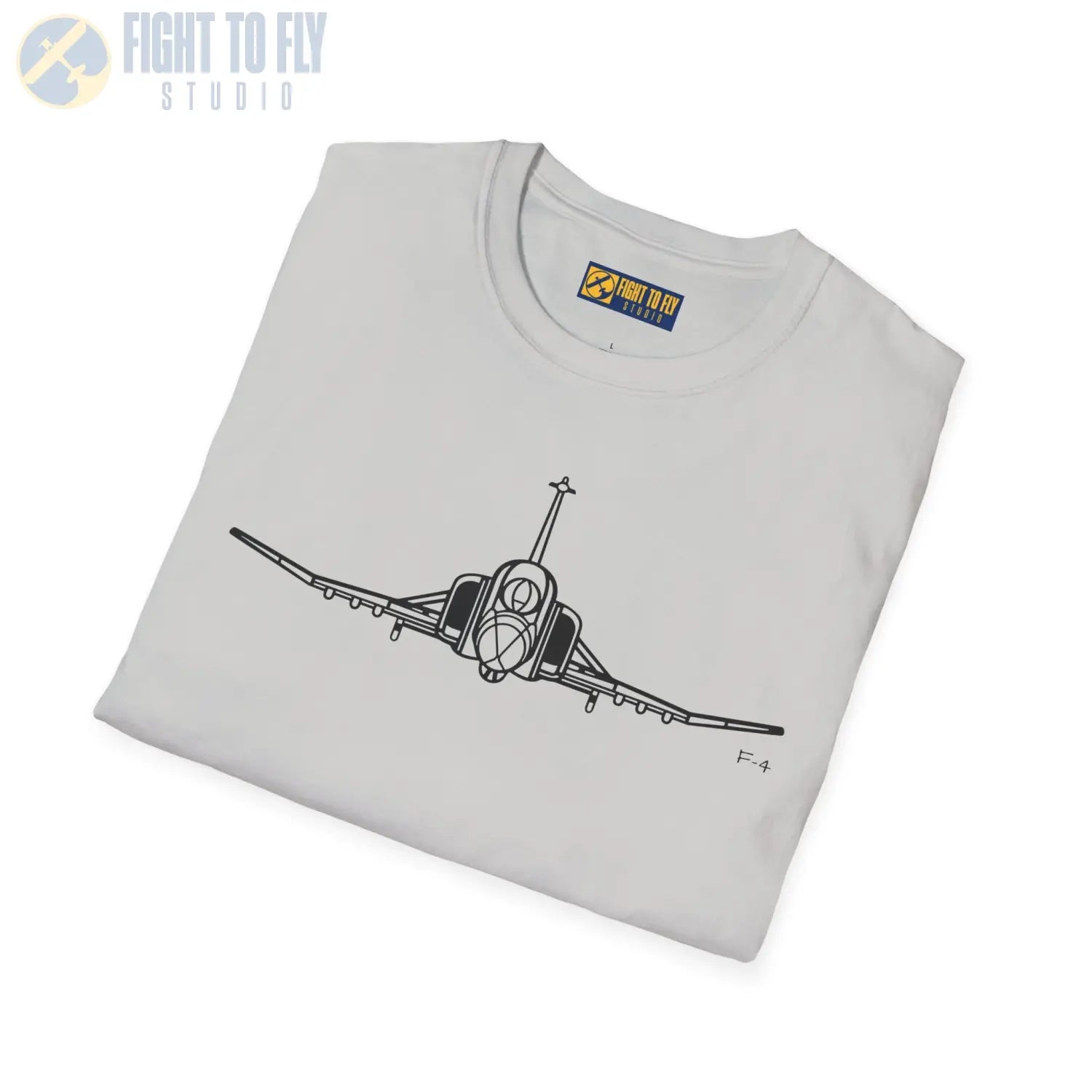 F-4 Phantom Front View T-Shirt - Pilot gifts - WWII warbird t-shirt