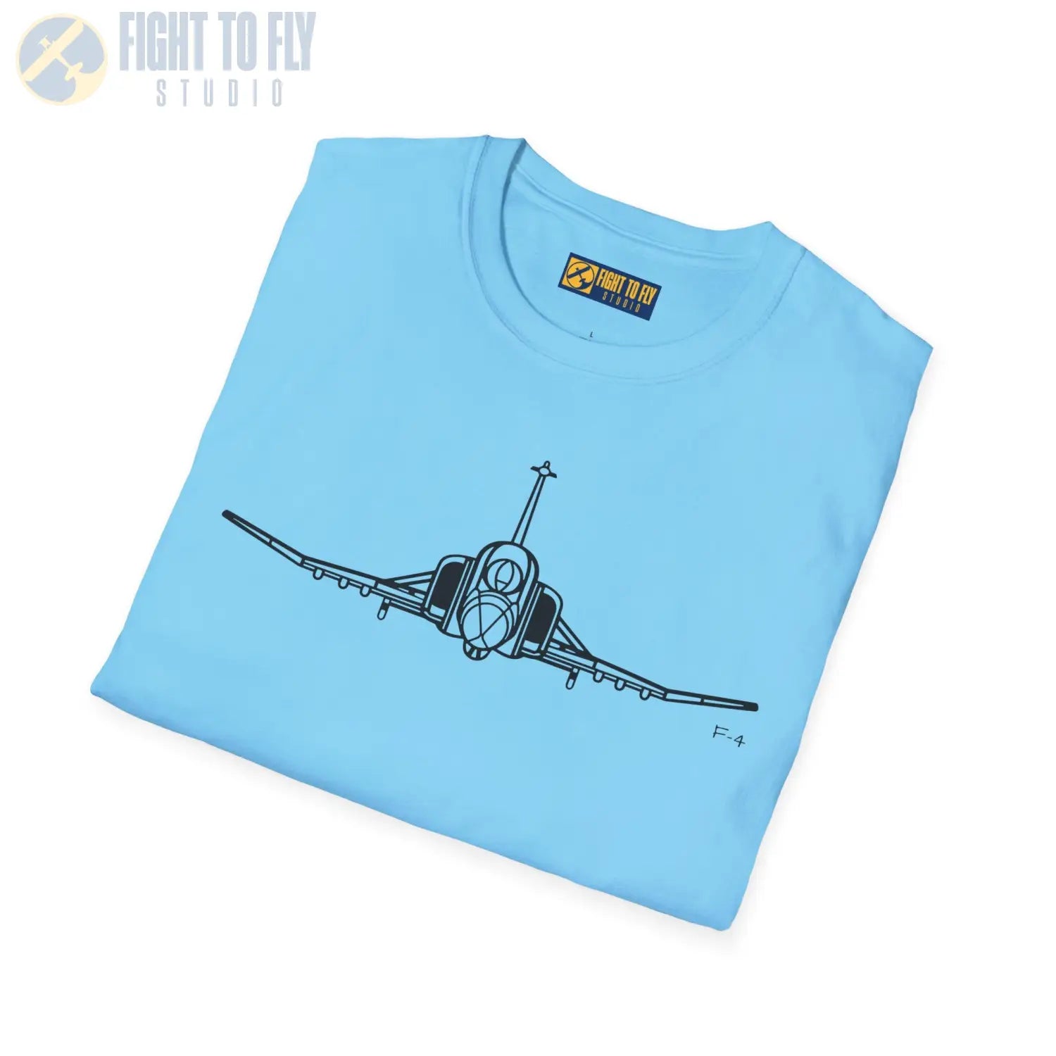 F-4 Phantom Front View T-Shirt - Pilot gifts - WWII warbird t-shirt