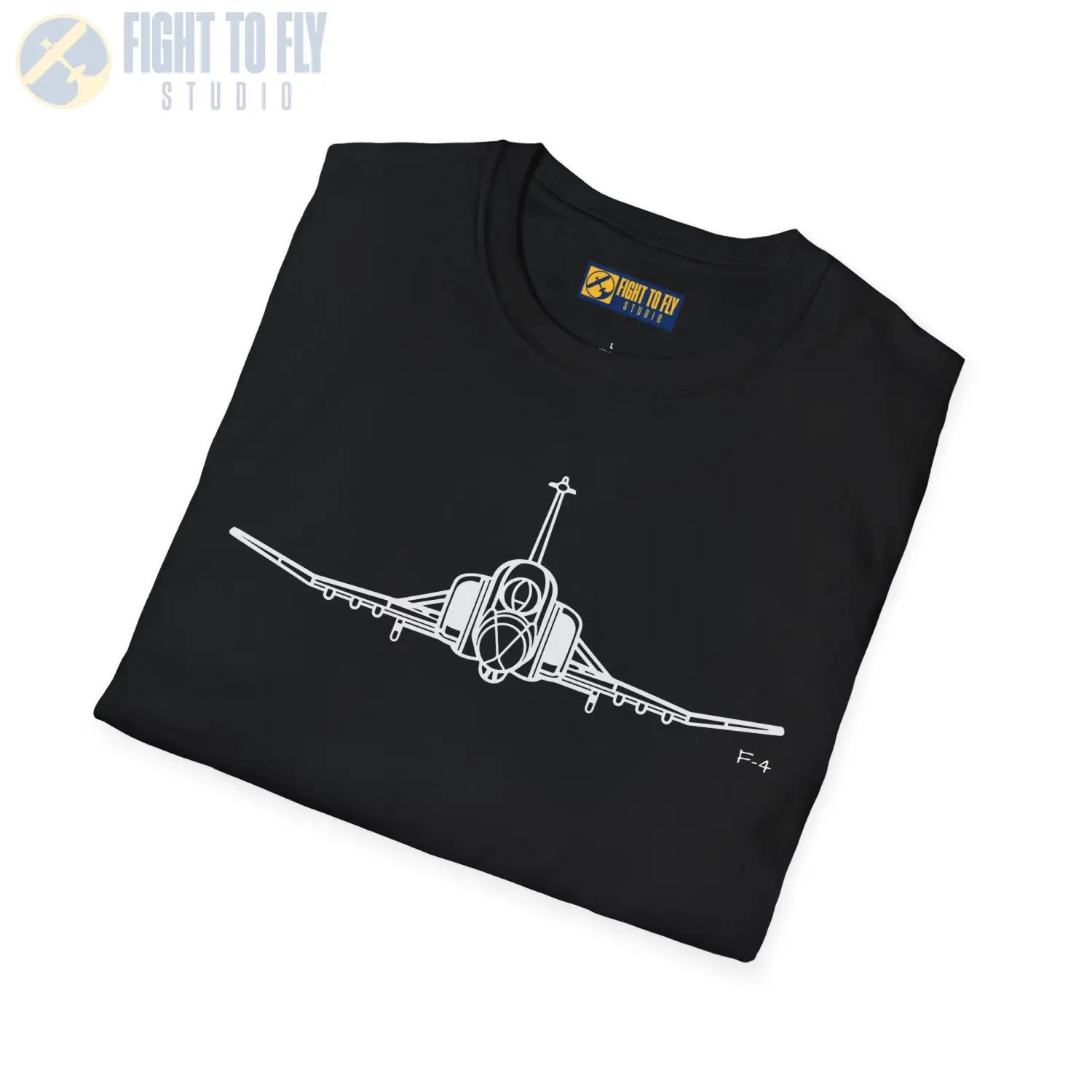 F-4 Phantom Front View T-Shirt - Pilot gifts - WWII warbird t-shirt