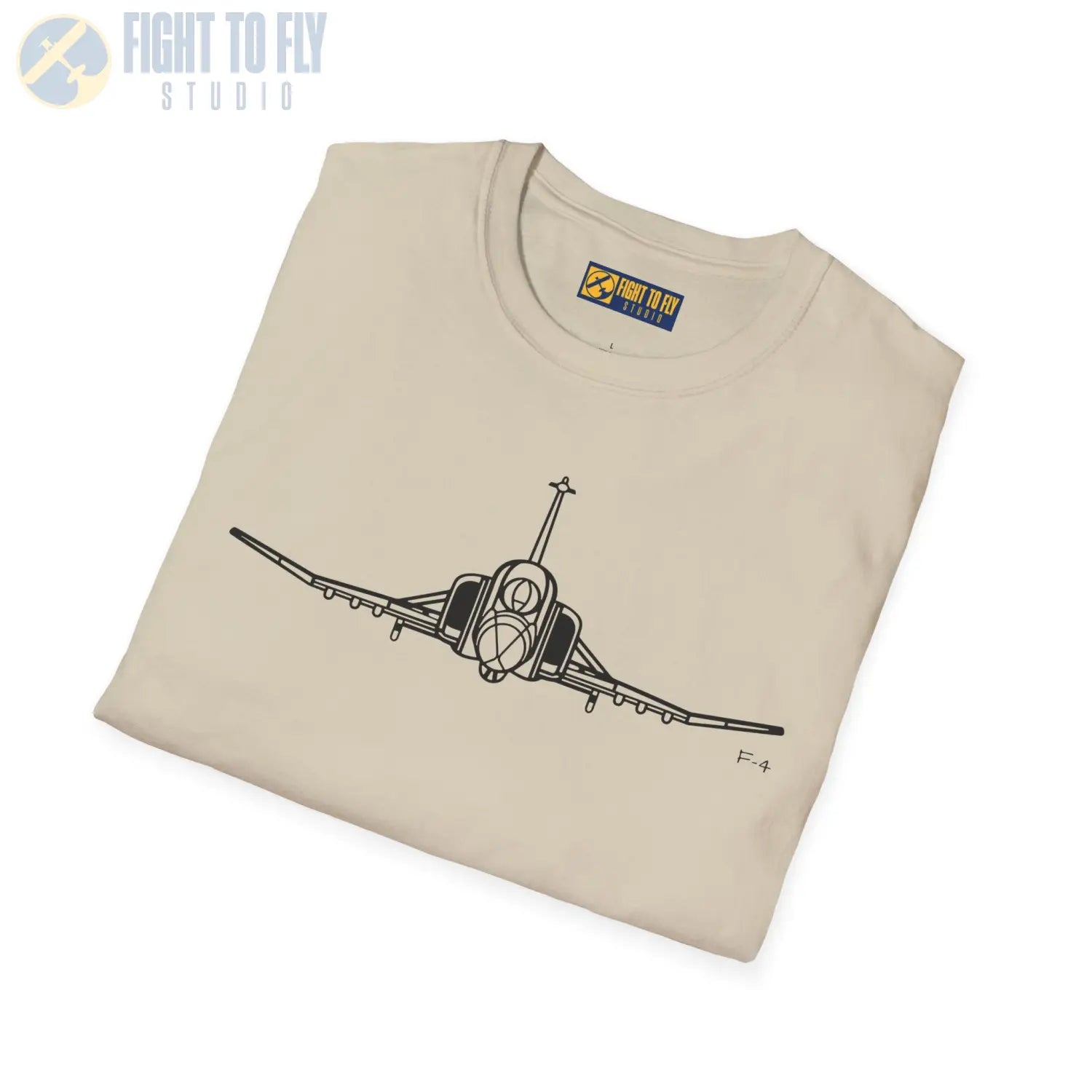 F-4 Phantom Front View T-Shirt - Pilot gifts - WWII warbird t-shirt