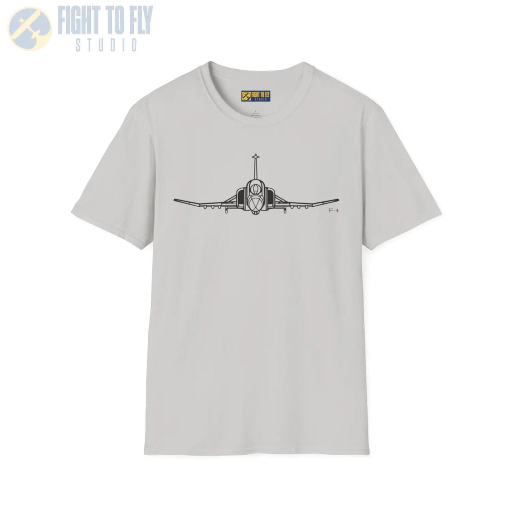 F-4 Phantom Front View T-Shirt - Pilot gifts - WWII warbird t-shirt