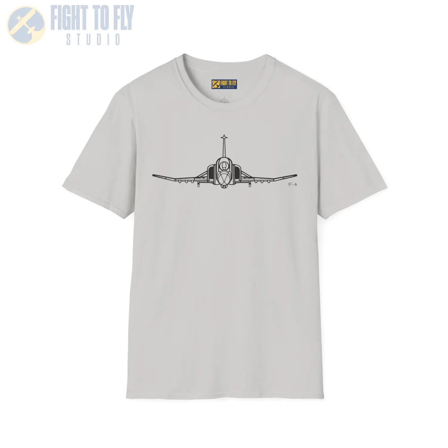 F-4 Phantom Front View T-Shirt - Pilot gifts - WWII warbird t-shirt