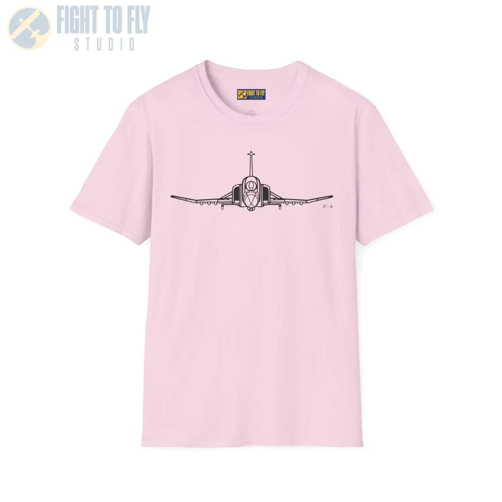 F-4 Phantom Front View T-Shirt - Pilot gifts - WWII warbird t-shirt