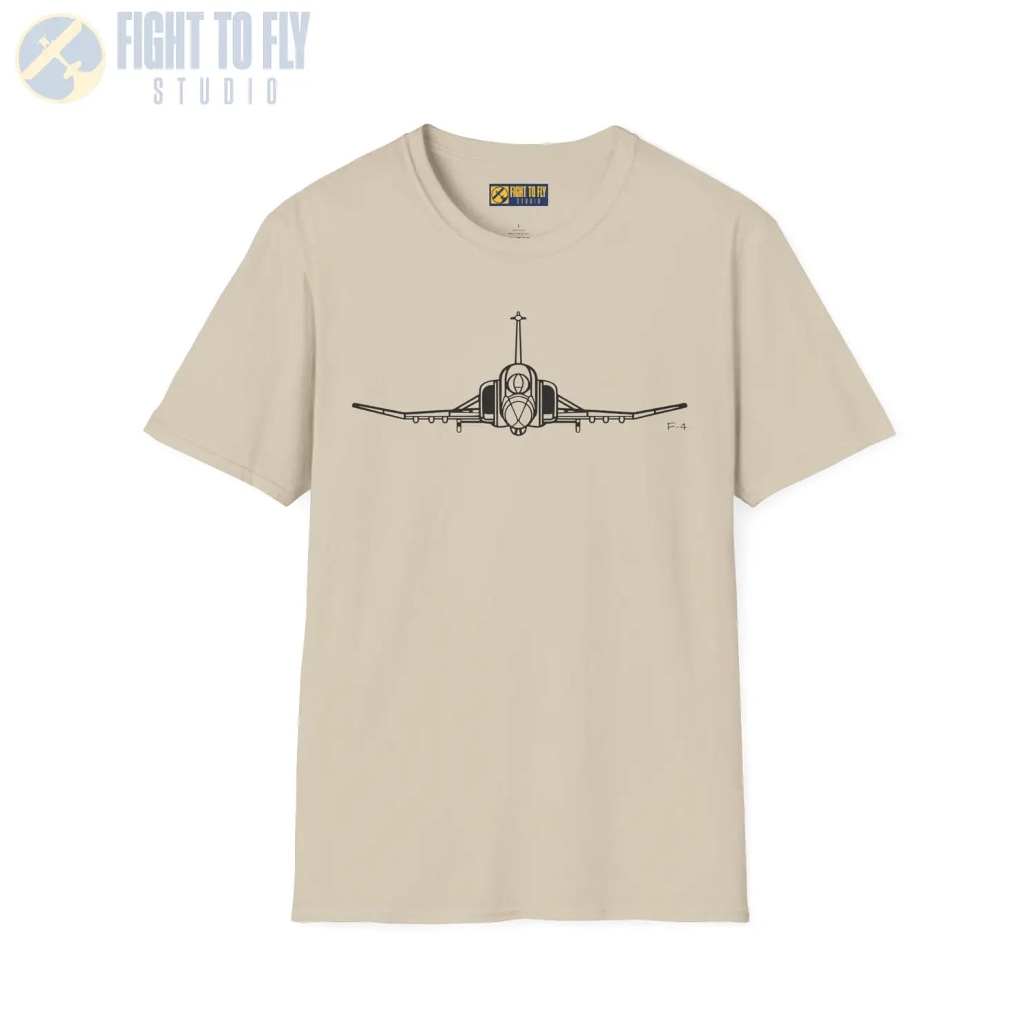 F-4 Phantom Front View T-Shirt - Pilot gifts - WWII warbird t-shirt
