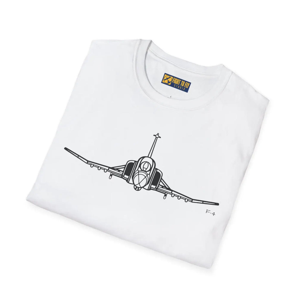 F-4 Phantom Front View T-Shirt - Pilot gifts - WWII warbird t-shirt